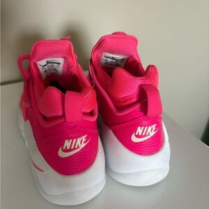Nike Kids Fuchsia and White Sneakers